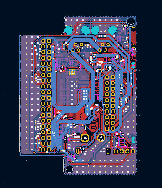 Screenshot of the layout editor