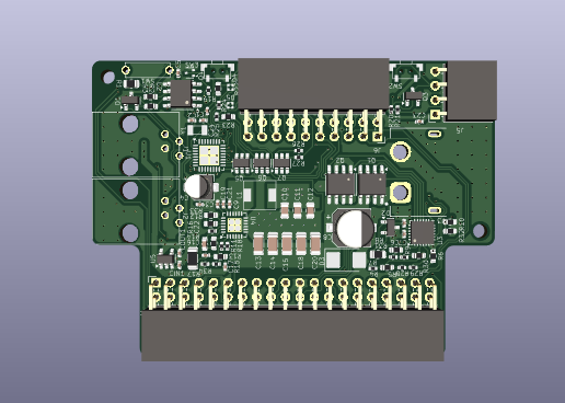 Screenshot of a render of the board